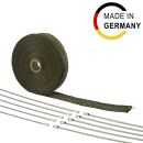 15m Hitzeschutzband Basalt - 30 x 1,5mm