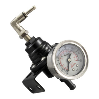 Kraftstoffdruckregler einstellbar | Schwarz