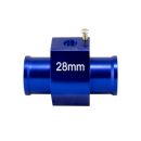 Adapter für Kühlmitteltemperatursensor - Ø28mm | Blau