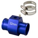 Adapter für Kühlmitteltemperatursensor - Ø32mm | Blau