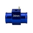 Adapter für Kühlmitteltemperatursensor - Ø34mm | Blau