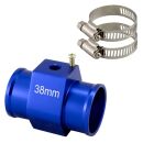 Adapter für Kühlmitteltemperatursensor - Ø38mm | Blau