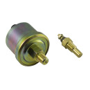 Instrumentenhalter 52mm 3-Fach mit Instrumenten -  Öldruck, Kühlmitteltemp., Spannung