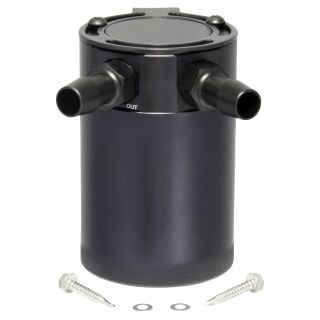 Öl Catch Tank 0,1l | Schwarz