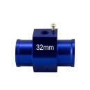 Adapter für Kühlmitteltemperatursensor - Ø32mm inkl. Sensor | Blau