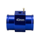 Adapter für Kühlmitteltemperatursensor - Ø40mm inkl. Sensor | Blau