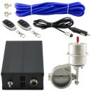 Set: 1 Unterdruck Auspuffklappe Ø 51mm mit...
