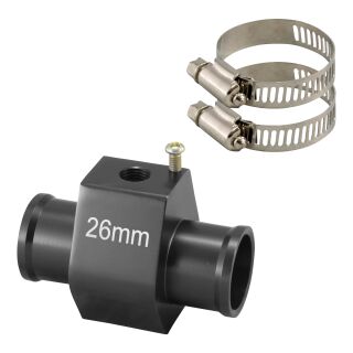 Adapter für Kühlmitteltemperatursensor - Ø26mm | Schwarz