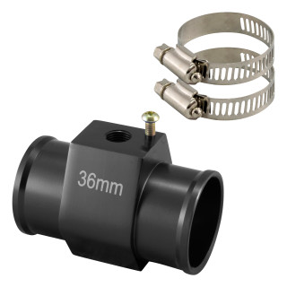 Adapter für Kühlmitteltemperatursensor - Ø36mm | Schwarz
