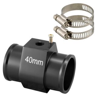 Adapter für Kühlmitteltemperatursensor - Ø40mm | Schwarz