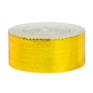 Hitzeschutz Klebeband 25mm x 10m | Farbe: Gold