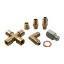 Ölzulaufleitung-Set für diverse Turbolader AN4 1/8" NPT