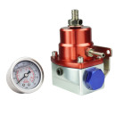 Kraftstoffdruckregler AN6, einstellbar | Rot/Silber