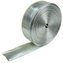 1m Aluminium Hitzeschutzschlauch Kettelnaht | 15mm