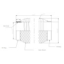 Ø 76mm / 3" Edelstahl Flexrohr 100mm