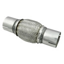 Ø 50mm / 2" Edelstahl Flexrohr mit Schellen...