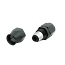 PFTE Alu Fitting AN6 gerade 9/16 - 18UNF