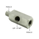 M10x1,0 auf 1/8" NPT Adapter für Ölsensor