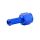 Alu Fitting Dash 6 zu 10mm Schlauchanschluss | Blau