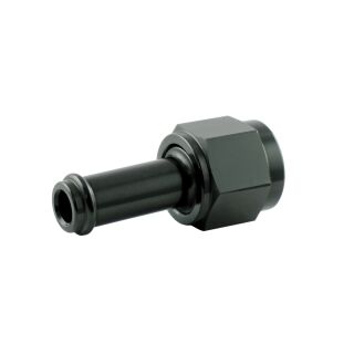 Alu Fitting Dash 6 zu 10mm Schlauchanschluss | Schwarz