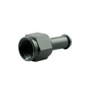Alu Fitting Dash 6 zu 10mm Schlauchanschluss | Schwarz