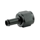 Alu Fitting Dash 8 zu 10mm Schlauchanschluss | Schwarz