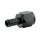 Alu Fitting Dash 10 zu 12mm Schlauchanschluss | Schwarz