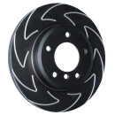 EBC Bremsscheiben High-Carbon Blade Disc Black (BSD) Vorderachse BSD895 für Mazda 121 (3)