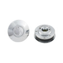 Push Button Motorhauben Schnellverschluss | Silber