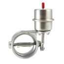 Set: 1 Unterdruck Auspuffklappe Ø 63mm mit Steuerung | offen