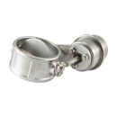 Set: 1 Unterdruck Auspuffklappe Ø 63mm mit Steuerung | offen
