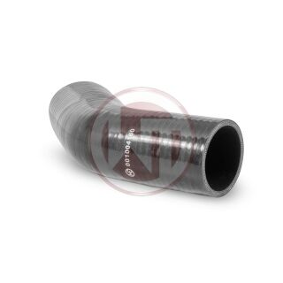 Ø80mm Silikonschlauch 45° Bogen schwarz