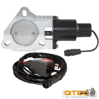 QTP 76mm / 3" elektrische Auspuffklappe | QTEC30