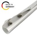 1m Aluminium Hitzeschutzschlauch Druckknöpfe | 10mm