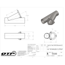 QTP 63mm / 2,5" elektrische Auspuffklappe mit Y-Rohr | QTEC25