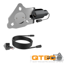 QTP 63mm / 2,5" elektrische Auspuffklappe mit Y-Rohr | QTEC25