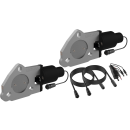 2x QTP 63mm / 2,5" elektrische Auspuffklappe | QTEC50