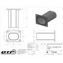 QTP 57mm - 76mm elektrische Auspuffklappe | QTEC33