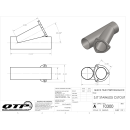 QTP 76mm / 3" elektrische Auspuffklappe mit Y-Rohr | QTEC30